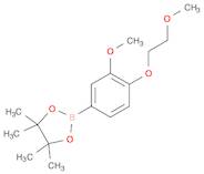 2-[3-Methoxy-4-(2-methoxyethoxy)phenyl]-4,4,5,5-tetramethyl-1,3,2-dioxaborolane