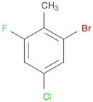 1-Bromo-5-chloro-3-fluoro-2-methylbenzene