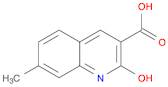 2-hydroxy-7-methylquinoline-3-carboxylic acid