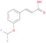 3-(Difluoromethoxy)cinnamic acid