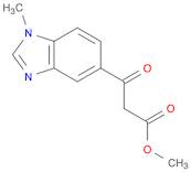 3-(1-Methyl-1H-benzoimidazol-5-yl)-3-oxo-propionic acid methyl ester