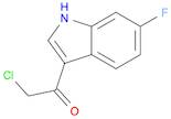 2-Chloro-1-(6-fluoro-1H-indol-3-yl)-ethanone