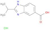 2-Isopropyl-1H-benzoimidazole-5-carboxylic acid hydrochloride