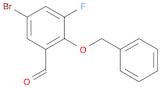 Benzaldehyde, 5-bromo-3-fluoro-2-(phenylmethoxy)-