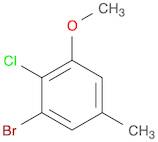 3-Bromo-2-chloro-5-methylanisole