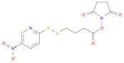 2,5-dioxopyrrolidin-1-yl 4-((5-nitropyridin-2-yl)disulfanyl)butanoate
