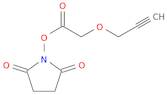 2,5-dioxopyrrolidin-1-yl 2-(prop-2-yn-1-yloxy)acetate