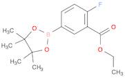 Benzoic acid, 2-fluoro-5-(4,4,5,5-tetramethyl-1,3,2-dioxaborolan-2-yl)-, ethyl ester