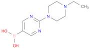 (2-(4-Ethylpiperazin-1-yl)pyrimidin- 5-yl)boronic acid