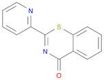 4H-1,3-Benzothiazin-4-one, 2-(2-pyridinyl)-