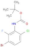 3-Bromo-6-chloro-2-fluoroaniline, N-BOC protected, tech