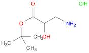 tert-butyl 3-amino-2-hydroxypropanoate hydrochloride