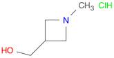 (1-methylazetidin-3-yl)methanol hydrochloride