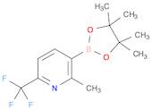 2-methyl-3-(tetramethyl-1,3,2-dioxaborolan-2-yl)-6-(trifluoromethyl)pyridine