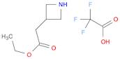 ethyl 2-(azetidin-3-yl)acetate trifluoroacetic acid