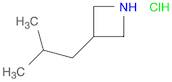 3-(2-methylpropyl)azetidine hydrochloride