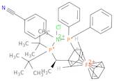 Chloro(4-cyanophenyl){(R)-1-[(S)-2-(diphenylphosphino)ferrocenyl]ethyl(di-t-butyl)phosphine} nickel(II)