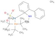 Methanesulfonato(tri-t-butylphosphino)(2'-methylamino-1,1'-biphenyl-2-yl)palladium(II)
