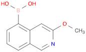 3-Methoxyisoquinoline-5-boronic acid
