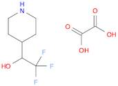 4-(1-Hydroxy-2,2,2-trifluoroethyl)piperidine oxalate