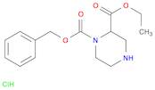 1-benzyl 2-ethyl piperazine-1,2-dicarboxylate hydrochloride