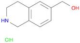 (1,2,3,4-tetrahydroisoquinolin-6-yl)methanol hydrochloride