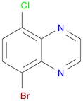 5-Bromo-8-chloroquinoxaline