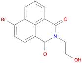 1H-Benz[de]isoquinoline-1,3(2H)-dione, 6-bromo-2-(2-hydroxyethyl)-