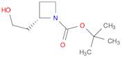 1-Azetidinecarboxylic acid, 2-(2-hydroxyethyl)-, 1,1-dimethylethyl ester,(2S)-