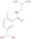 Boronic acid,B-[4-fluoro-3-[[(2-methylpropyl)amino]carbonyl]phenyl]-