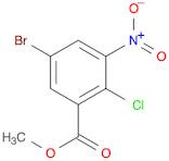 Methyl 5-bromo-2-chloro-3-nitrobenzoate
