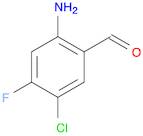 2-Amino-5-chloro-4-fluorobenzaldehyde