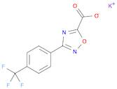 Potassium 3-(4-(trifluoromethyl)phenyl)-1,2,4-oxadiazole-5-carboxylate