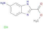 Methyl 5-amino-1H-benzo[d]imidazole-2-carboxylate hydrochloride