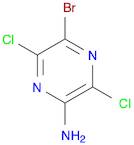 5-Bromo-3,6-dichloropyrazin-2-amine