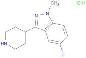 5-fluoro-1-methyl-3-(piperidin-4-yl)-1H-indazole hydrochloride