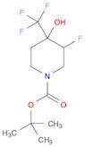 tert-butyl 3-fluoro-4-hydroxy-4-(trifluoromethyl)piperidine-1-carboxylate