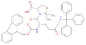 (4S)-3-[(2S)-2-({[(9H-fluoren-9-yl)methoxy]carbonyl}amino)-4-[(triphenylmethyl)carbamoyl]butanoyl]-2,2-dimethyl-1,3-oxazolidine-4-carboxylic acid