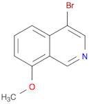 4-bromo-8-methoxyisoquinoline