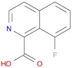 8-fluoroisoquinoline-1-carboxylic acid