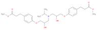 Benzenepropanoic acid, 4,4'-[[(1-methylethyl)imino]bis[(2-hydroxy-3,1-propanediyl)oxy]]bis-, dimethyl ester