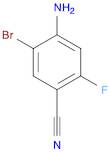 4-Amino-5-bromo-2-fluoro-benzonitrile