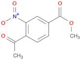Benzoic acid, 4-acetyl-3-nitro-, methyl ester