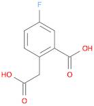 Benzeneacetic acid, 2-carboxy-4-fluoro-