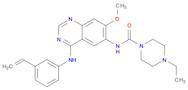 4-Ethyl-N-(7-methoxy-4-((3-vinylphenyl)amino)quinazolin-6-yl)piperazine-1-carboxamide