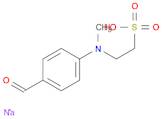 Ethanesulfonic acid, 2-[(4-formylphenyl)methylamino]-, sodium salt
