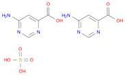 6-Aminopyrimidine-4-carboxylic acid compound with sulfuric acid (2:1)