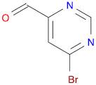 6-Bromopyrimidine-4-carbaldehyde