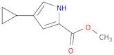 Methyl 4-cyclopropyl-1H-pyrrole-2-carboxylate