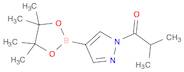 2-methyl-1-(4-(4,4,5,5-tetramethyl-1,3,2-dioxaborolan-2-yl)-1H-pyrazol-1-yl)propan-1-one